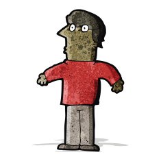man male boy shrugging shoulders