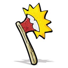 Cartoon Axe N6