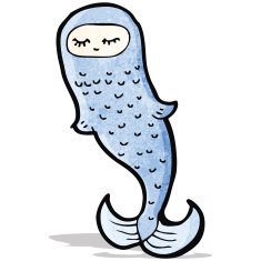 Funny cartoon fish N4