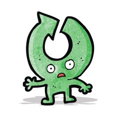 cartoon arrow symbol man N2