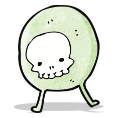 weird alien monster cartoon
