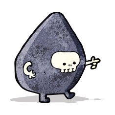 cartoon spooky monster N5