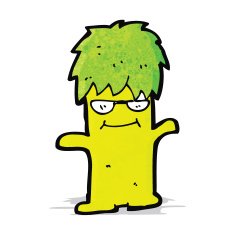 cartoon little monster N5