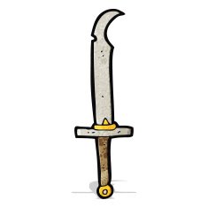 Cartoon Sword N11