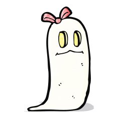 Cartoon Ghost N45