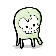 weird cartoon alien