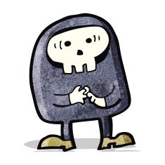 cartoon halloween ghoul N2