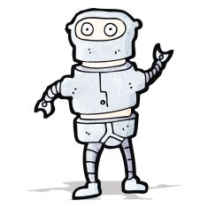 Cartoon Robot N32