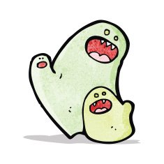 cartoon spooky ghost N5
