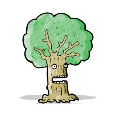 Cartoon Tree N53
