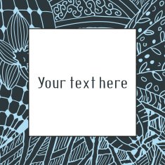Zentangle frame