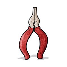 Cartoon Pliers N2