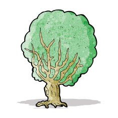 Cartoon Tree N55