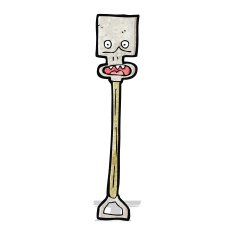 Cartoon Shovel N9