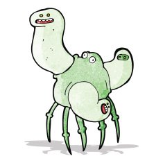 cartoon funny monster N5