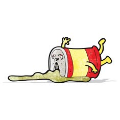 gross junk food cola can cartoon N2