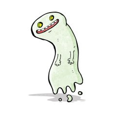 funny spooky ghost cartoon N3