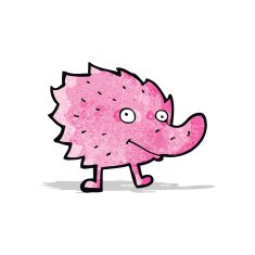 cartoon funny little monster N4