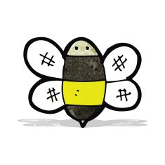 Cartoon Bee N71