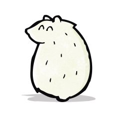 Cartoon Polar Bear N31