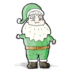 Cartoon Christmas Elf N24