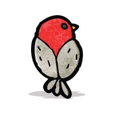 cartoon little robin