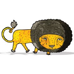 Cartoon Lion N31