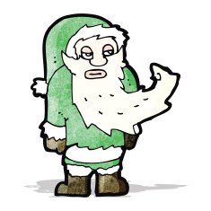 Cartoon Santa Claus N102