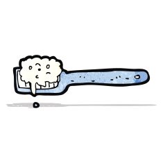 cartoon tooth brush N2