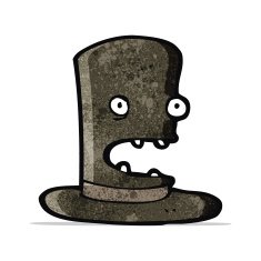Cartoon Top Hat N7
