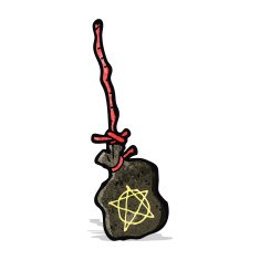 cartoon magic spell bag
