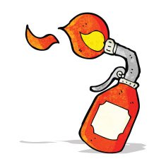 Cartoon Blow Torch N4