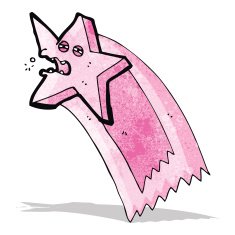Shooting Star Cartoon N11