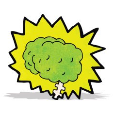 glowing brain cartoon N3