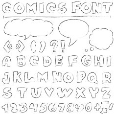 comics set