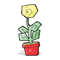 cartoon flower N46