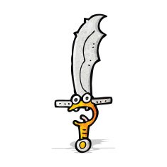 Cartoon Sword N14