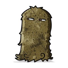 Cartoon Hairy Monster N9