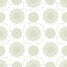 White Christmas seamless pattern with snowflakes