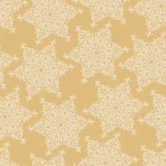 Seamless pattern with decorative snowflakes N5