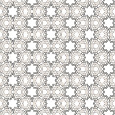Seamless pattern with mosaic lace ornament N11