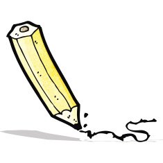 Cartoon Pencil N15