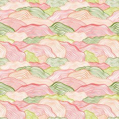 Seamless pattern with wavy scale texture N5