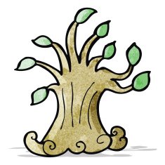 Cartoon Tree N59