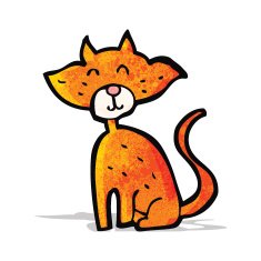 Cartoon Cat N52