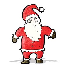 Cartoon Santa Claus N109