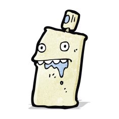 cartoon spray can N2