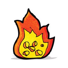 Cartoon Fire N15