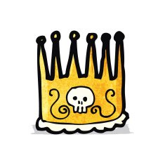 spooky cartoon crown