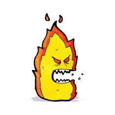 Cartoon Fire N16